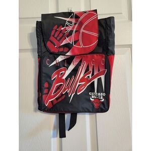 Chicago Bulls‎ NBA Black Red Backpack